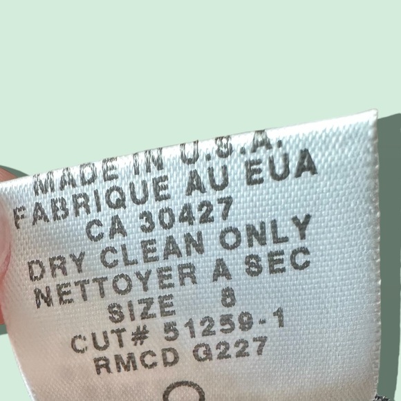 Women’s Laundry Brown Tank Dress Ruched Waist Detail Size 8 Made In The USA - Picture 9 of 9